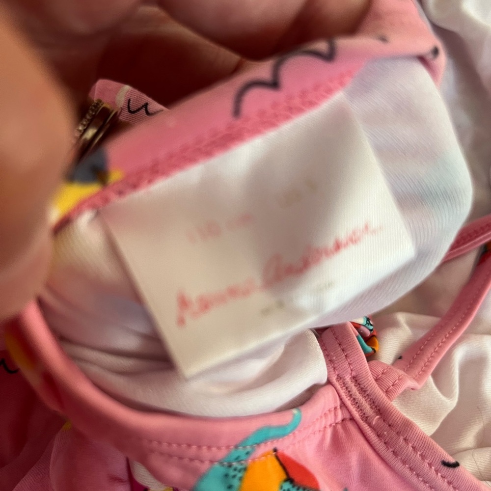 Hanna andersson bathing suit size 5 - Picture 3 of 5